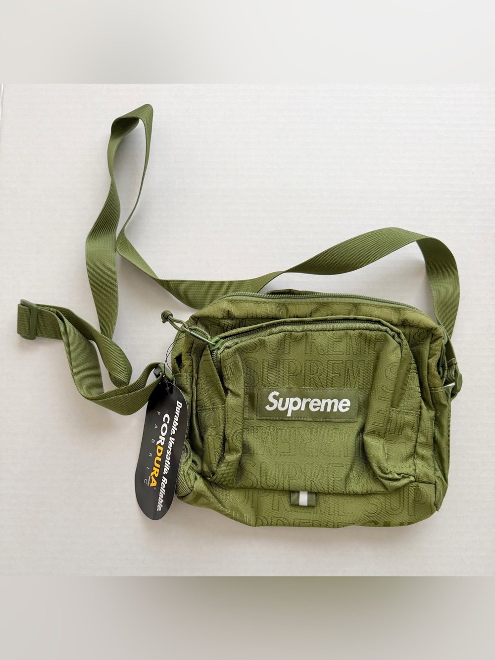 Supreme FW19 Shoulder Bag – Olive Green – Brand New
